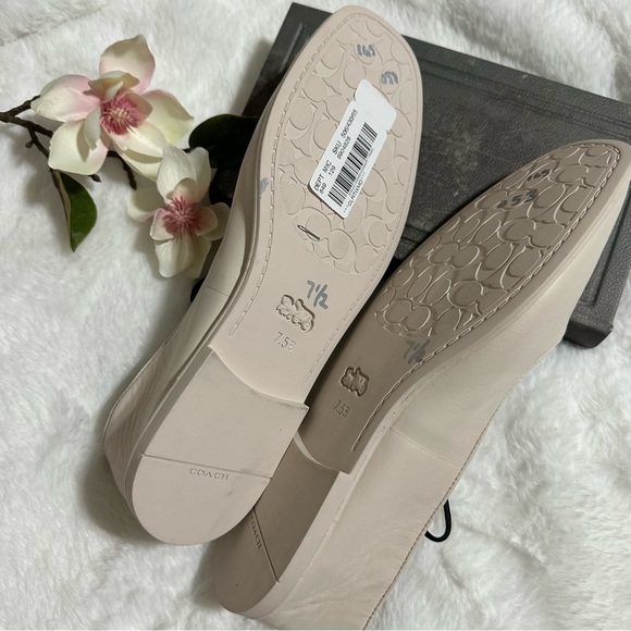 COACH Women's Emilia Mary Jane Ballet Flats - Picture 11 of 13